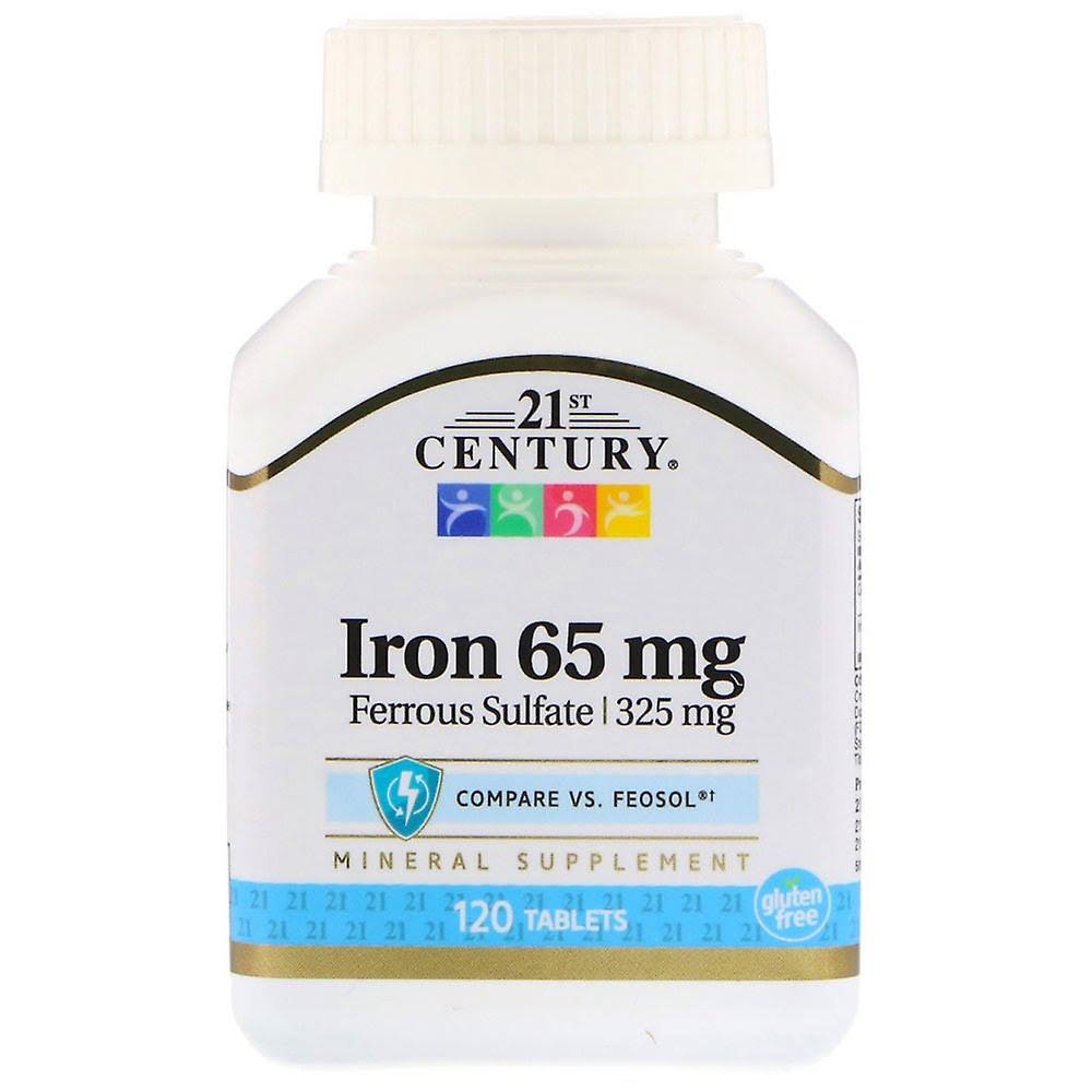 21st Century Iron Supplement - 65mg, 100ct
