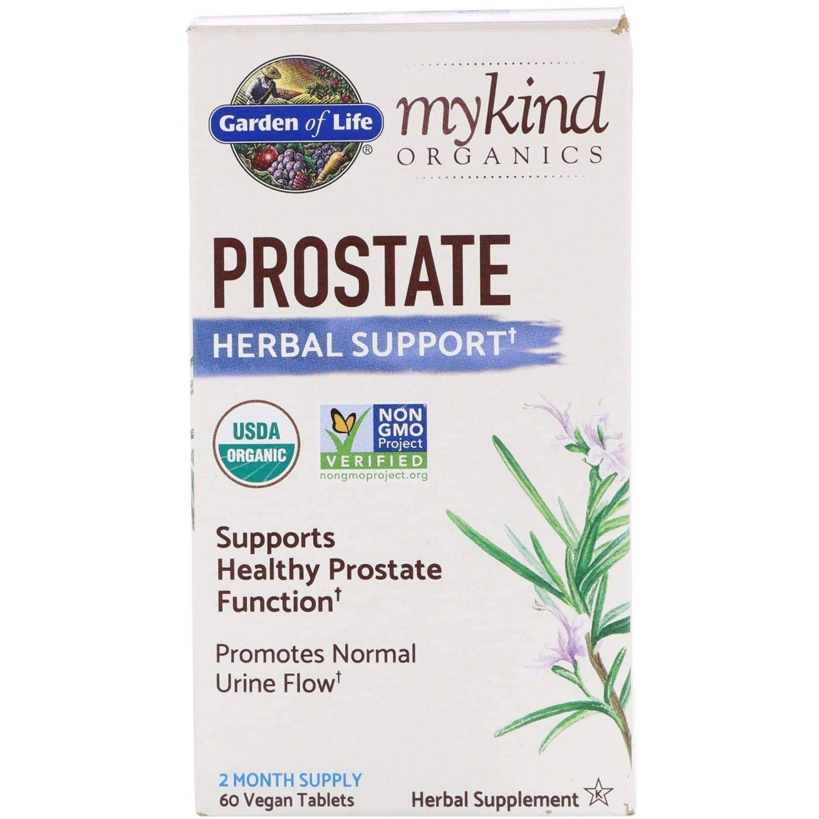Garden of Life - mykind Organics Prostate Herbal Support - 60 Vegan
