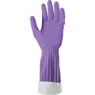 Soft Scrub Premium Defense Latex Cleaning Gloves - Large