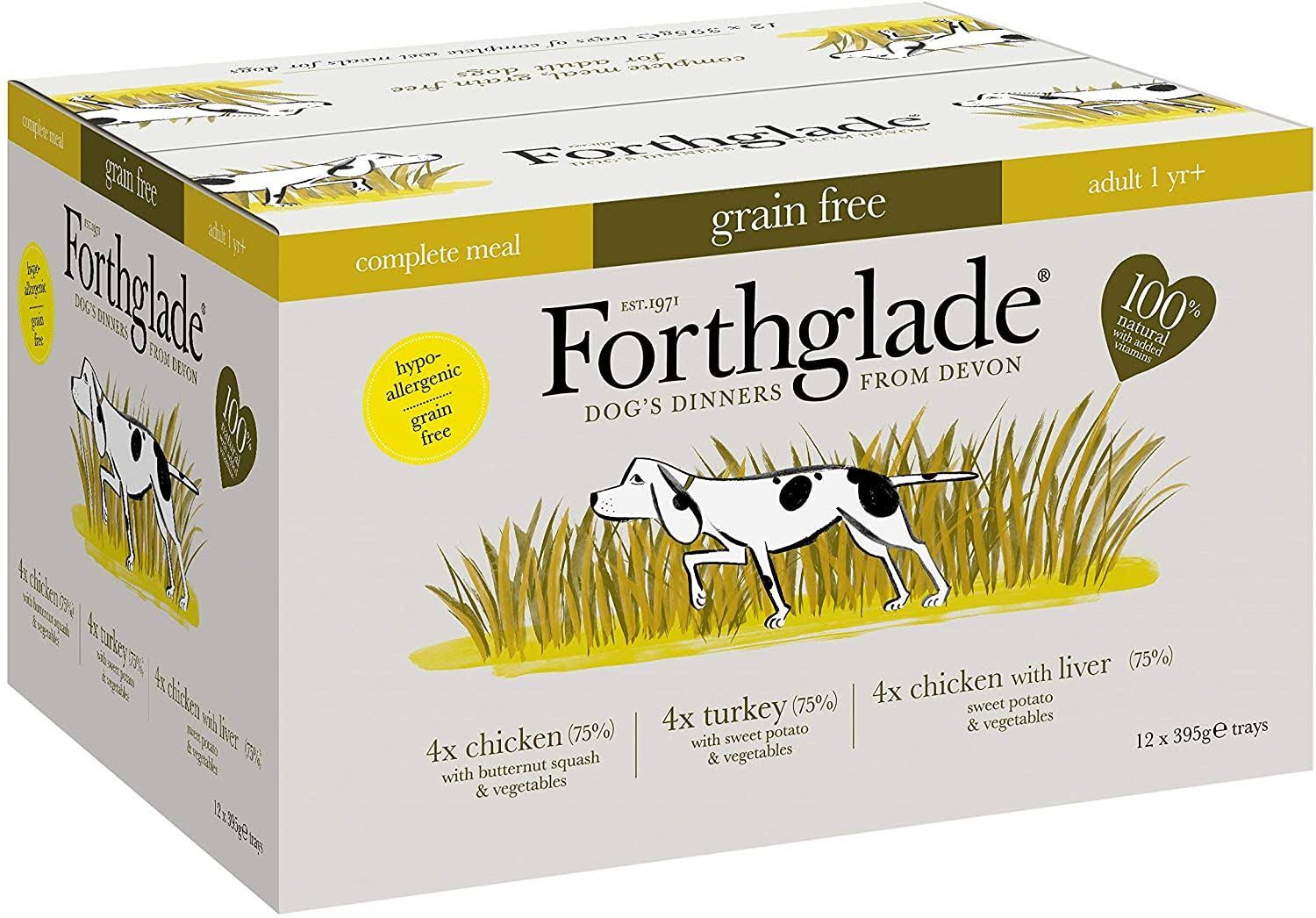 Forthglade Natural Grain Free Complete Wet Dog Food