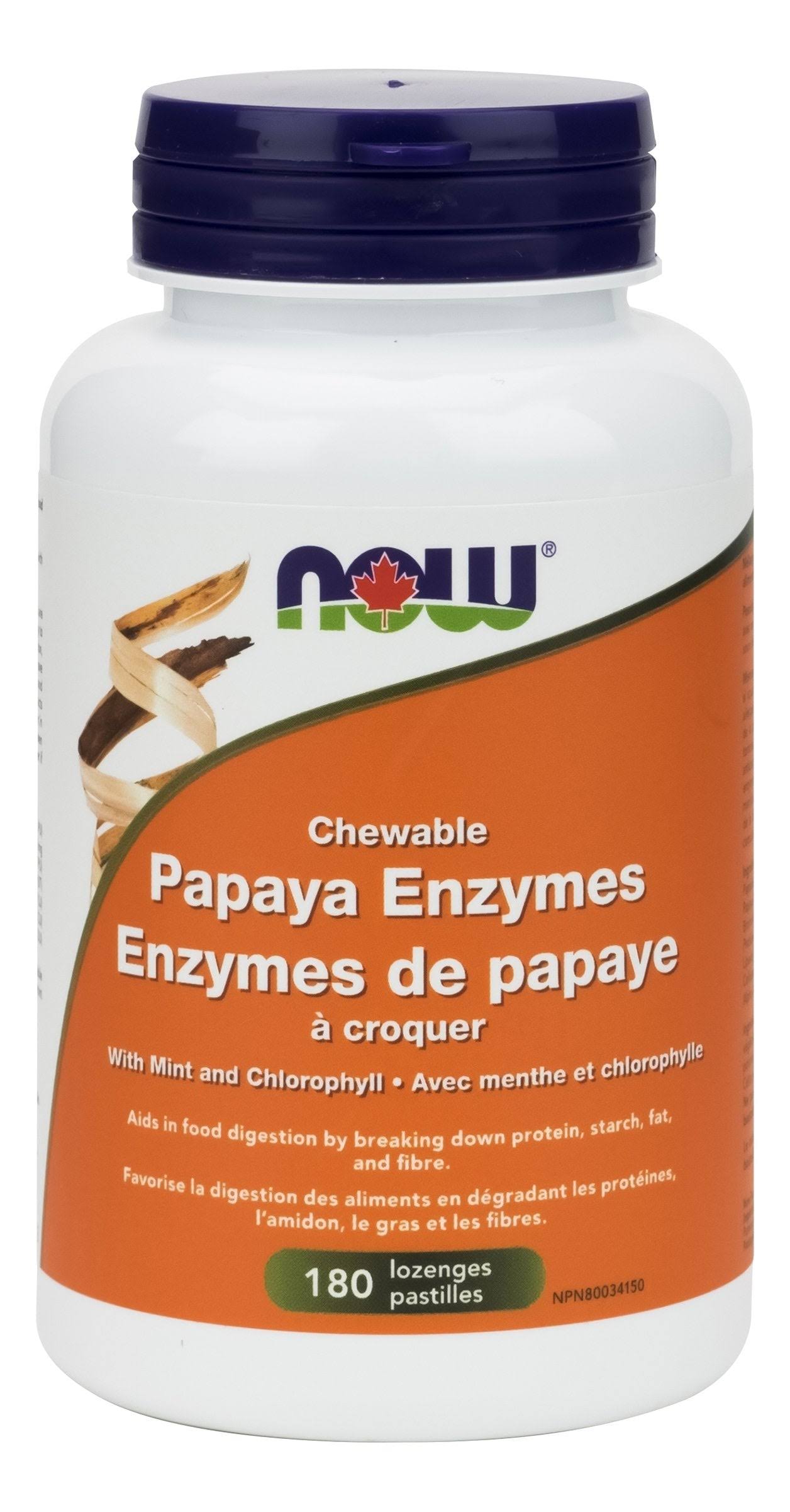 Papaya Enzyme Digestive Support Supplement - 180ct