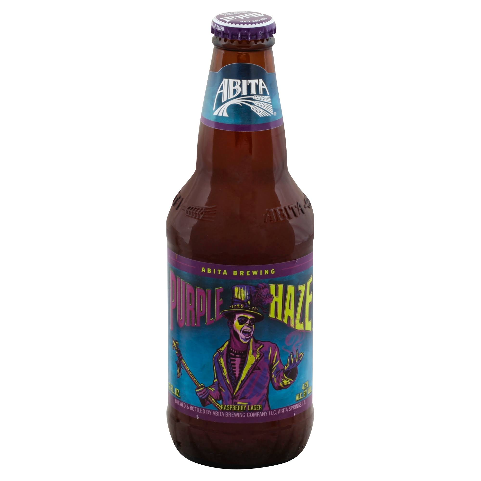 Abita Brewing Purple Haze Beer - 12 fl oz bottle
