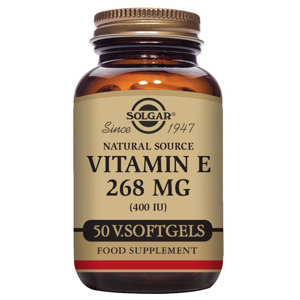 Solgar Natural Source Vitamin E 400 IU Softgels