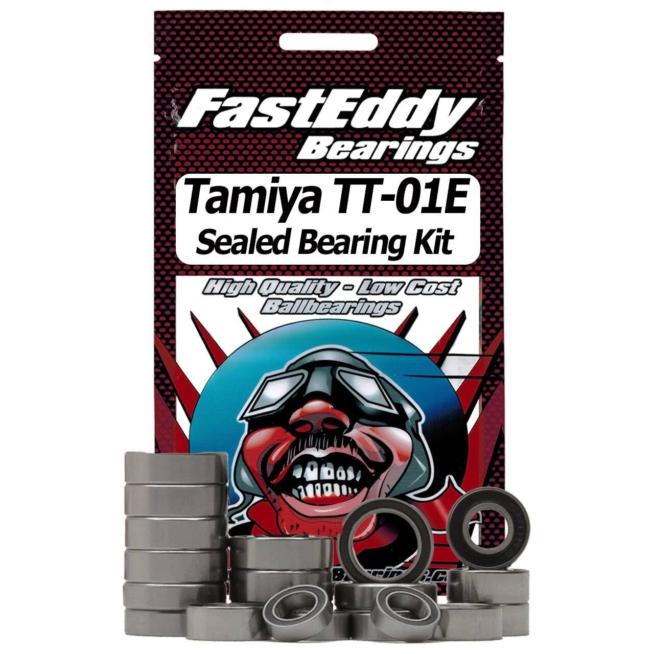 FastEddy Tamiya TT-01E Chassis 4WD Sealed Bearing Kit - TFE930