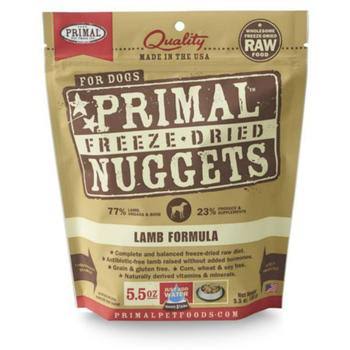 Primal Freeze Dried Nuggets Dog Food - Lamb Formula, 5.5oz