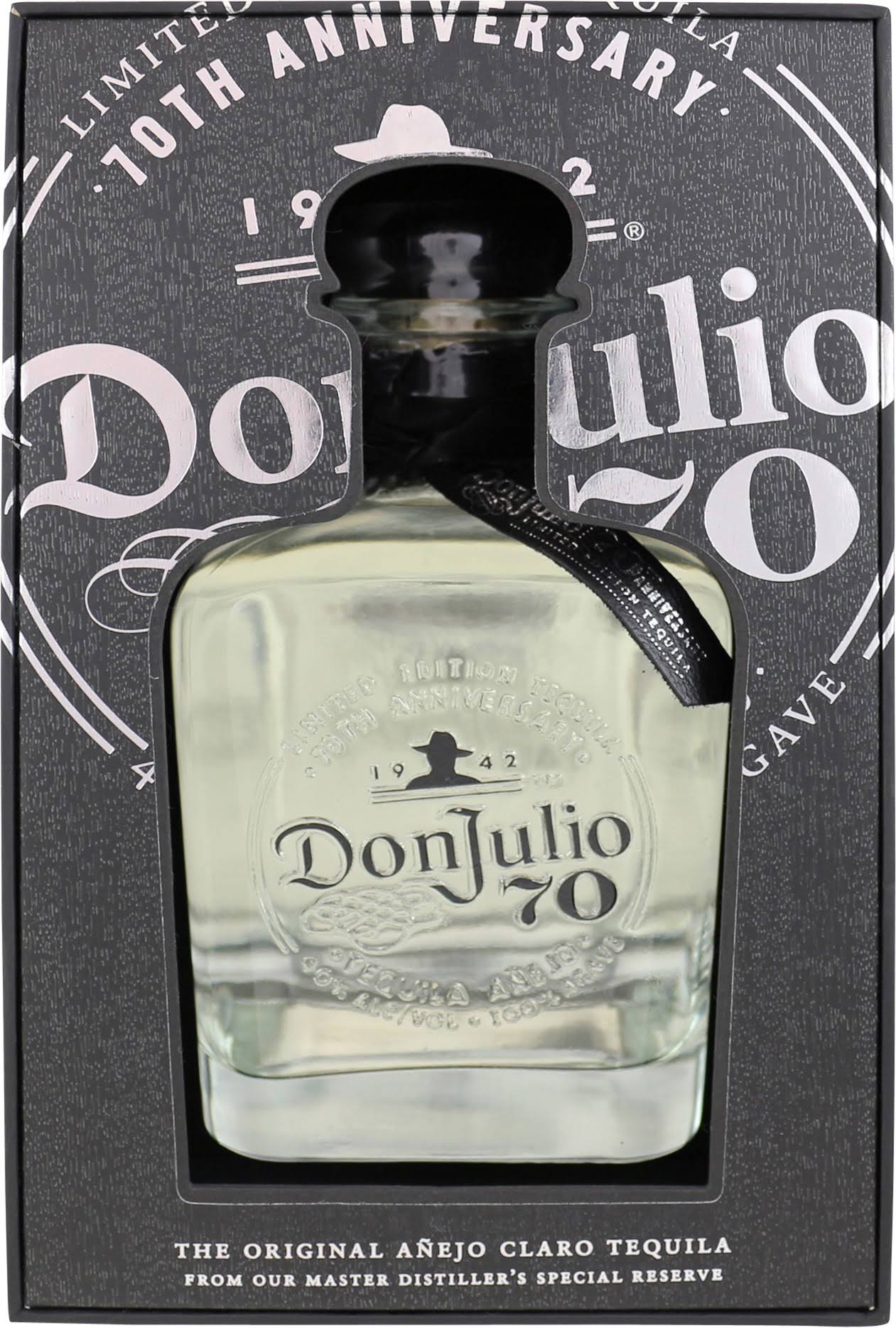 Don Julio Anejo Claro 70th Anniversary Tequila - 750 ml bottle