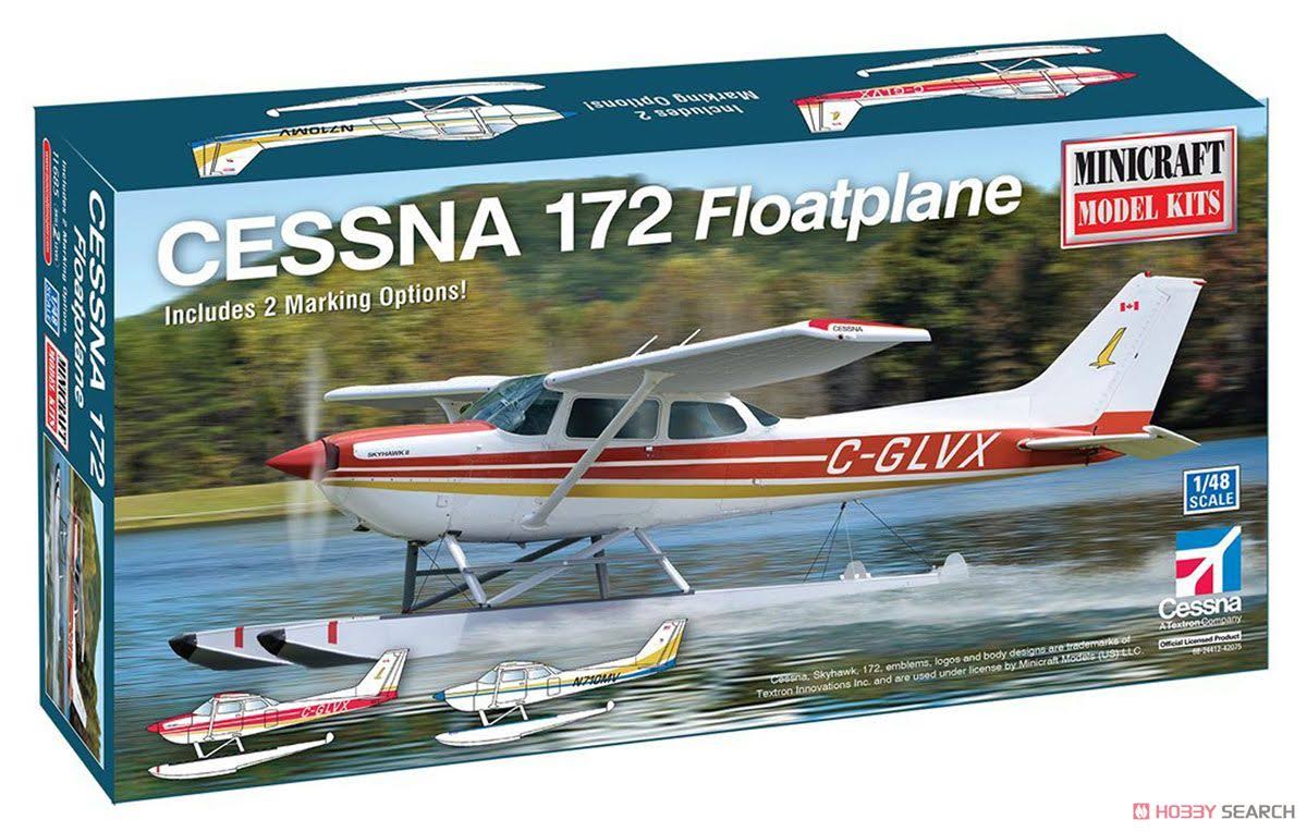 Minicraft 1/48 Cessna 172 Floatplane, Scale Model