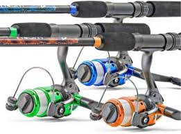 South Bend­ Worm Gear Fishing Rod and Spinning Reel Combo - Orange