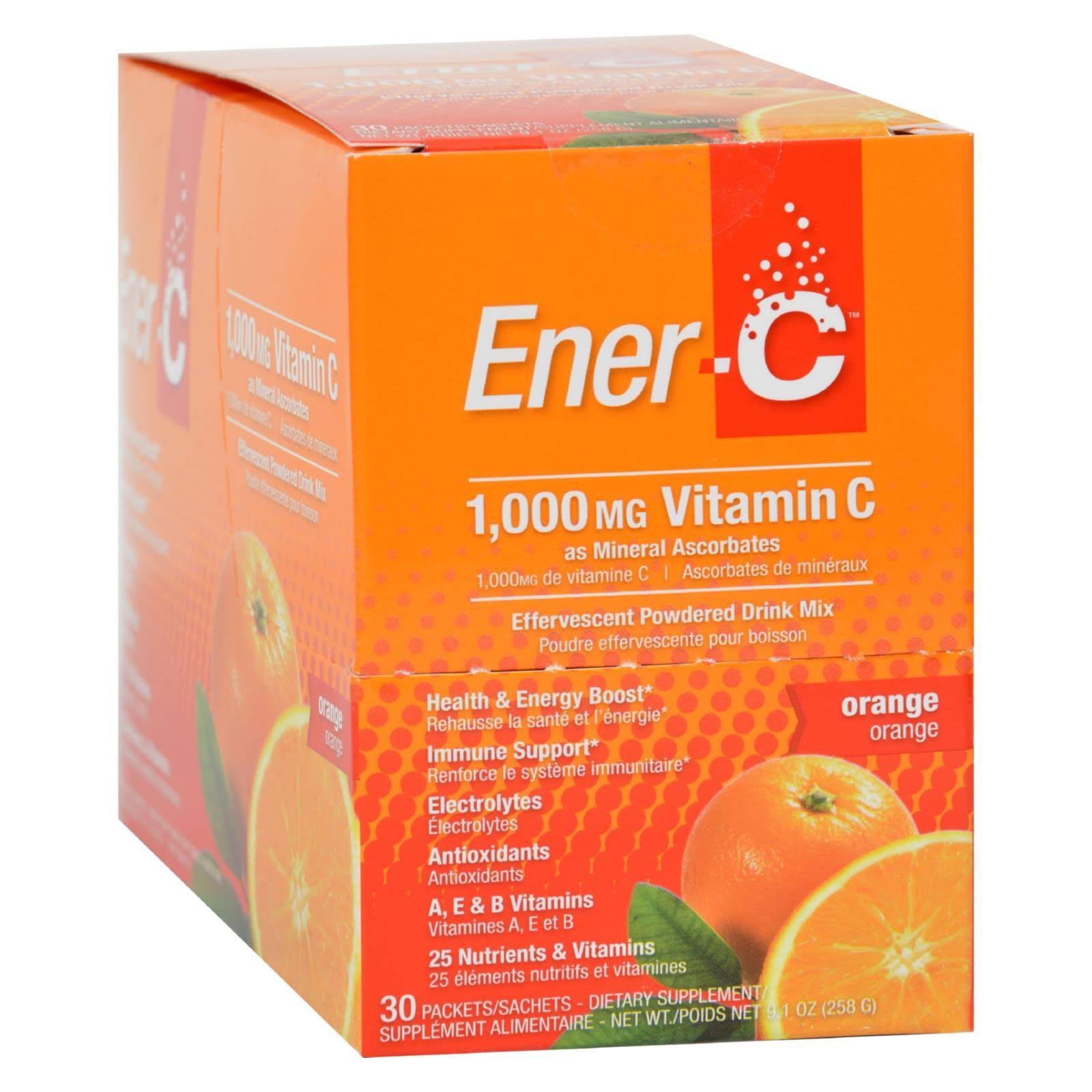 Ener-C Vitamin Drink Mix - Orange, 30 Pack