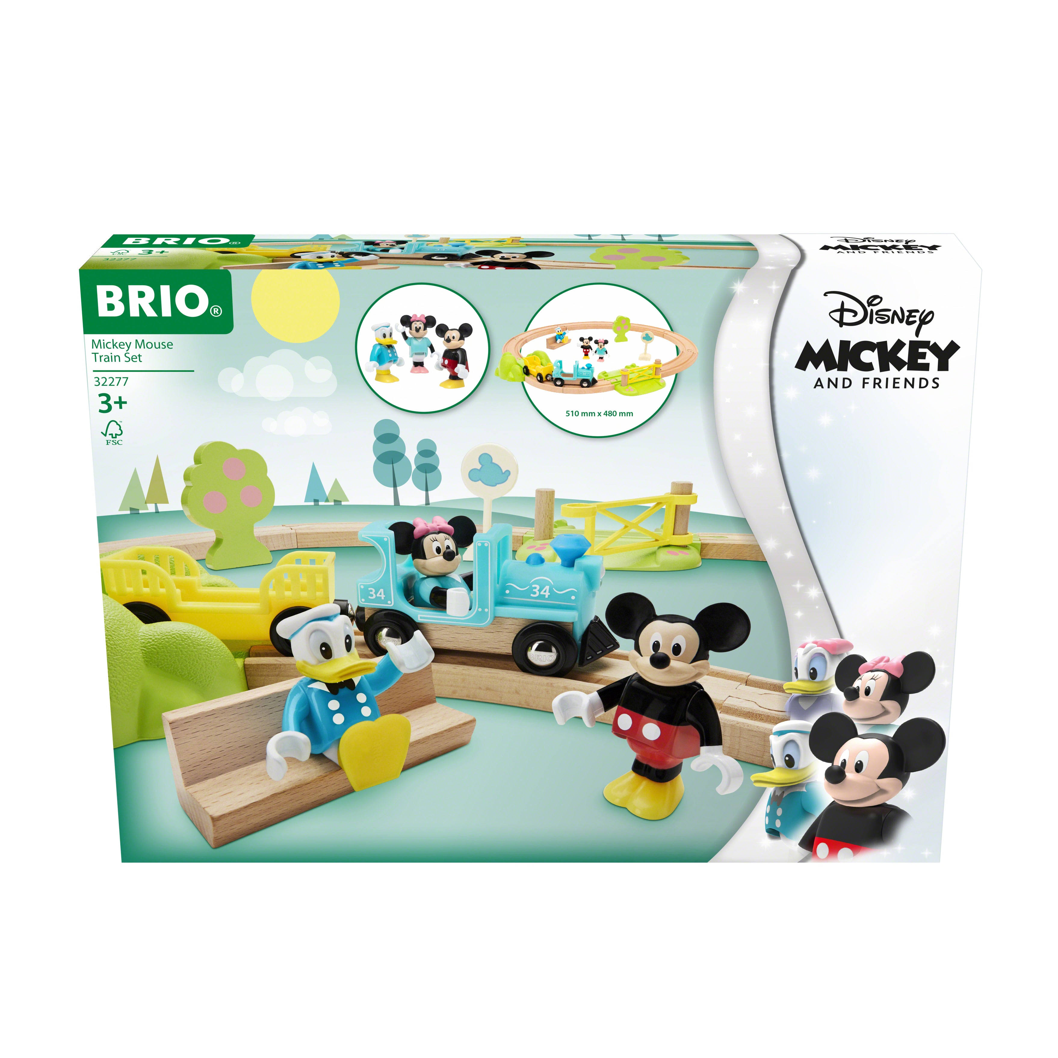 BRIO Mickey Mouse Train Set