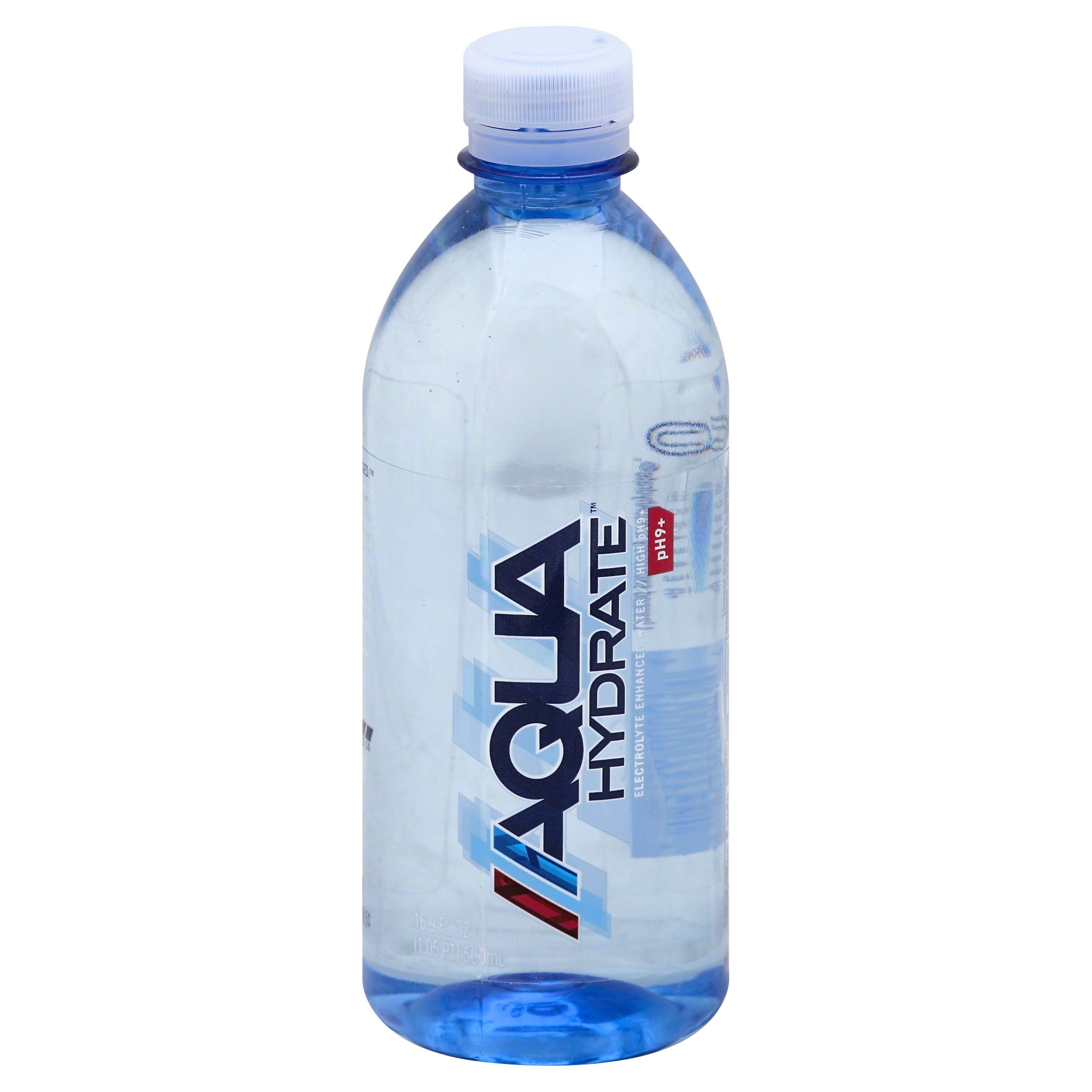 Aqua Hydrate Water, Electrolyte Enhanced - 16.9 fl oz