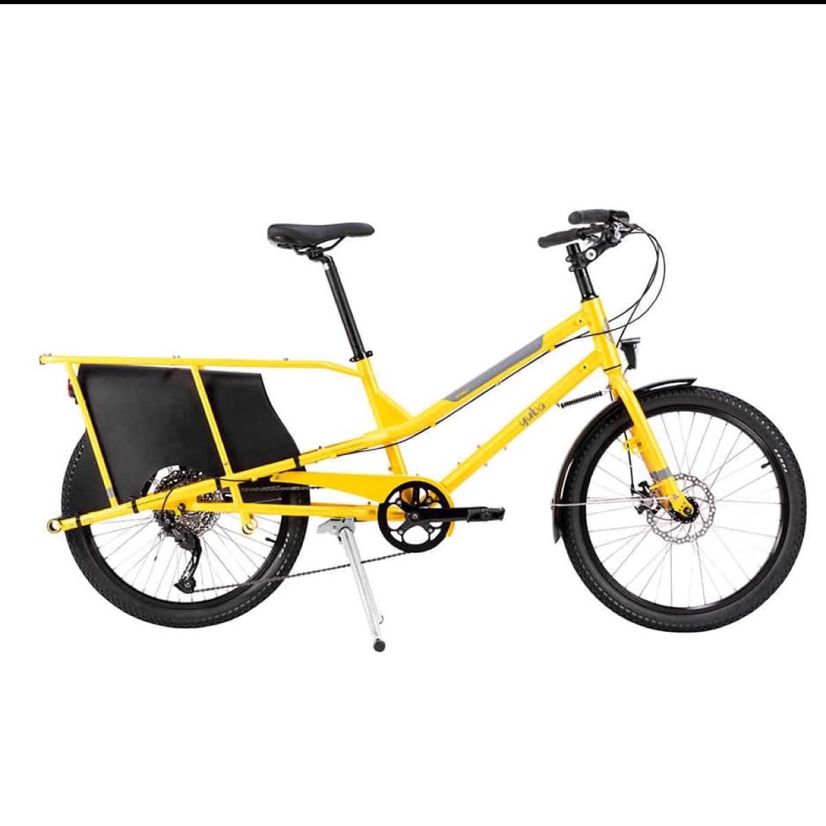 Yuba Kombi Compact Cargo Bike Yellow