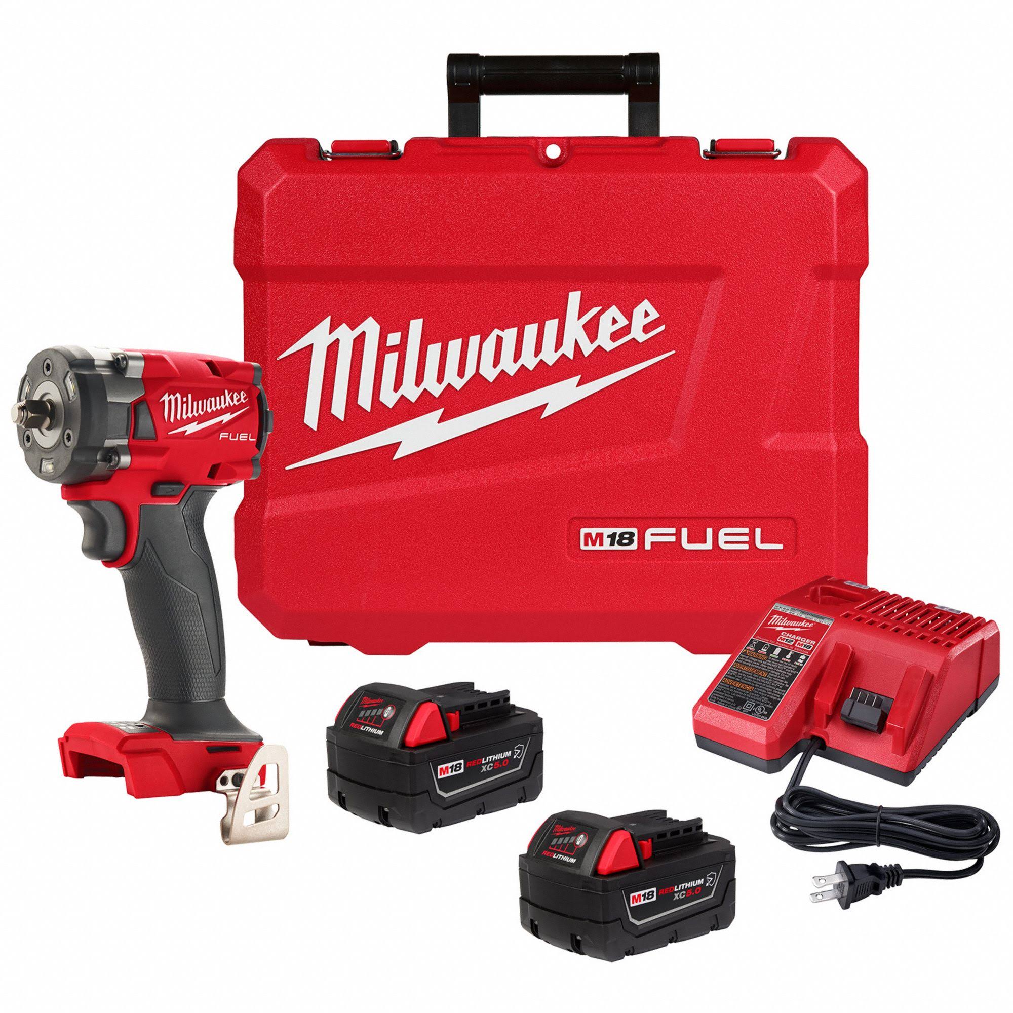 Milwaukee 2854-22R M18 FUEL 3/8" Compact Impact Wrench Kit