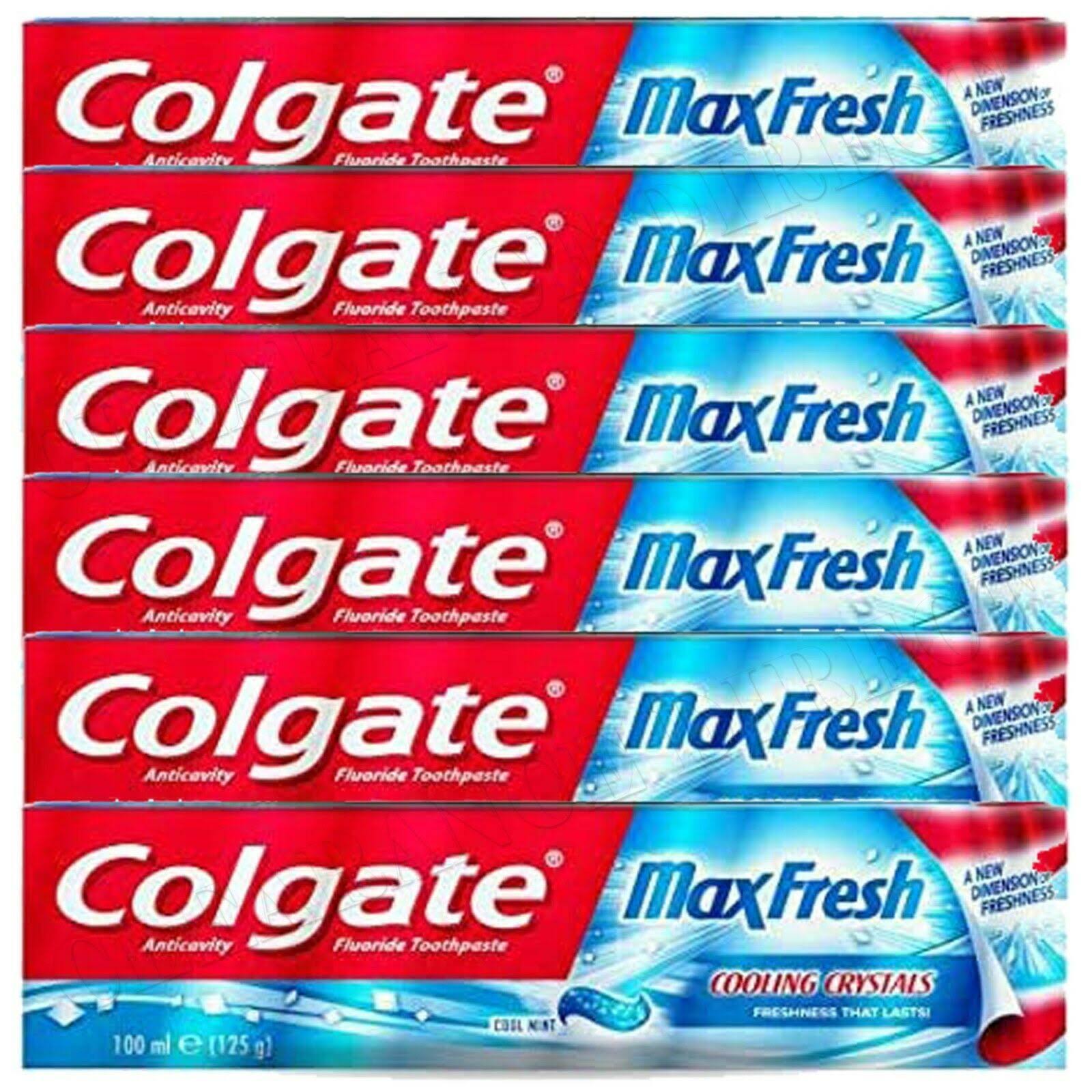 3 Pack Colgate Max Fresh Cool Mint Toothpaste 100ml
