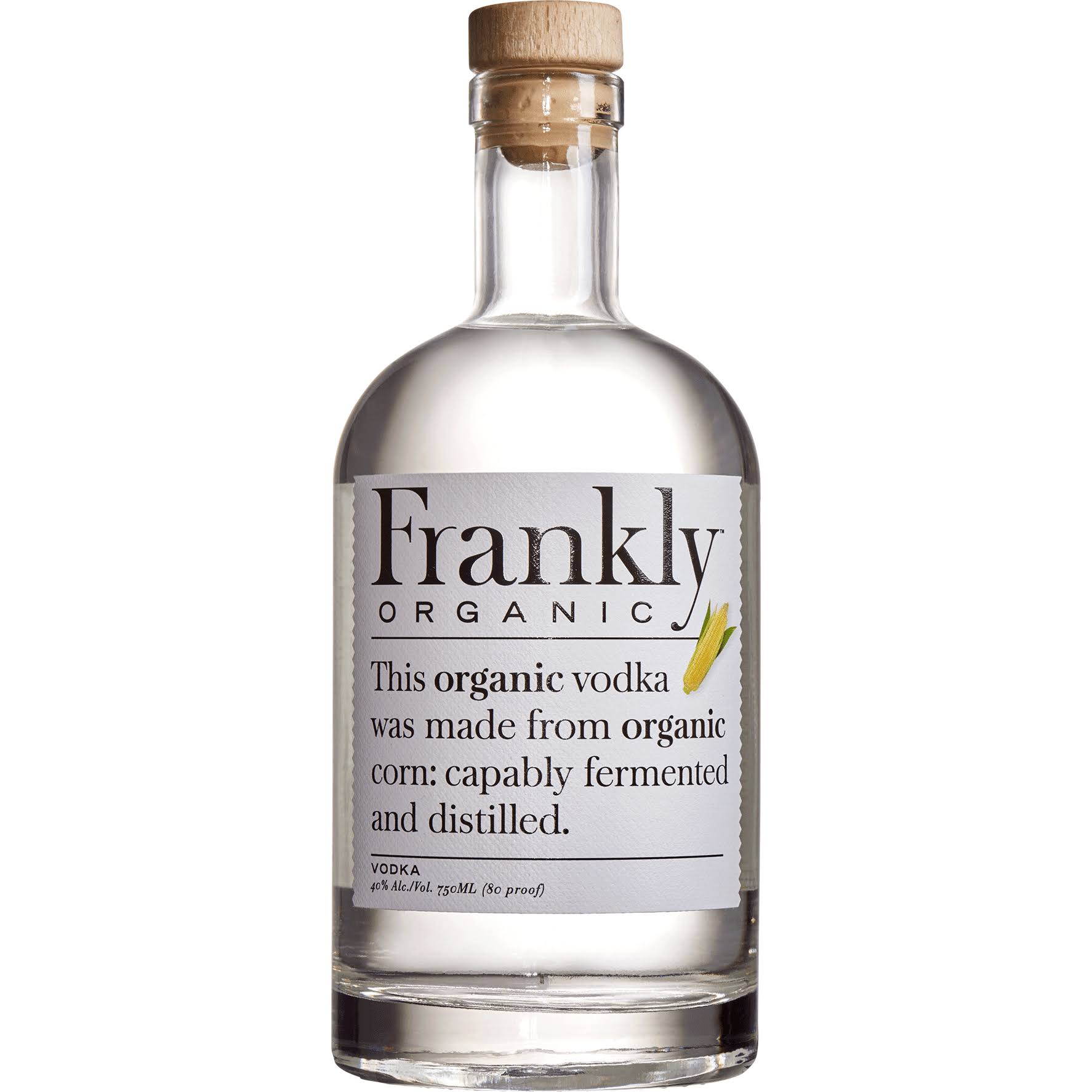Frankly Vodka, Organic - 750 ml