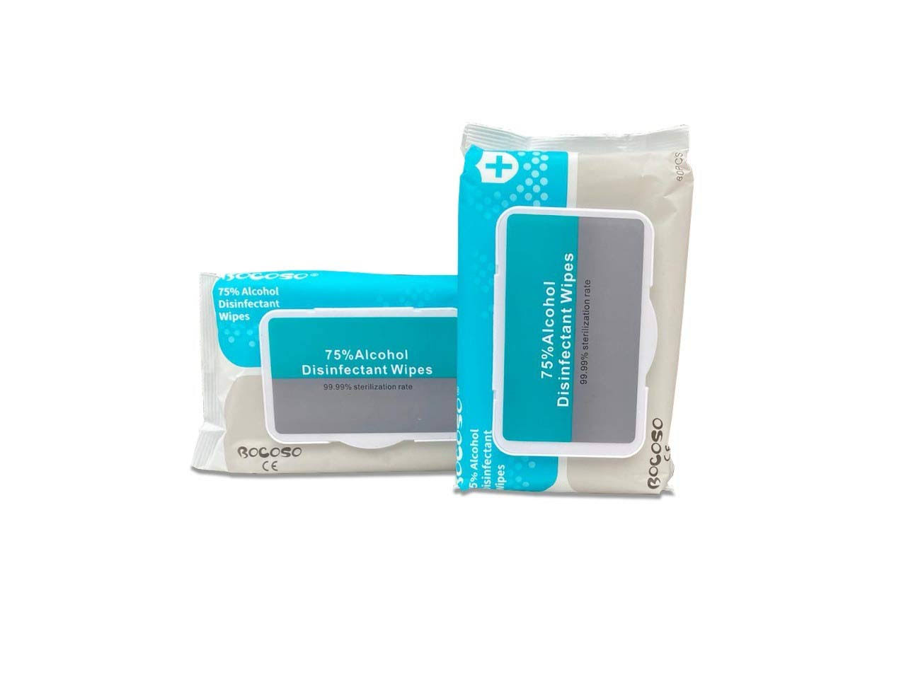 Alcohol (75%) Hand Wipes (1x80pcs) Pack Wet Wipes All Purpose Anti Bacterial Cleaning Wipes