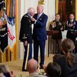 Retired Army major, Santa Cruz resident receives Medal of Honor from President Biden