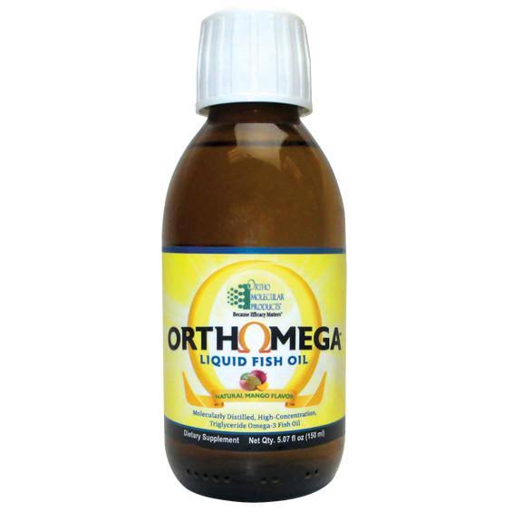 Ortho Molecular Orthomega Liquid Fish Oil - 5.07oz