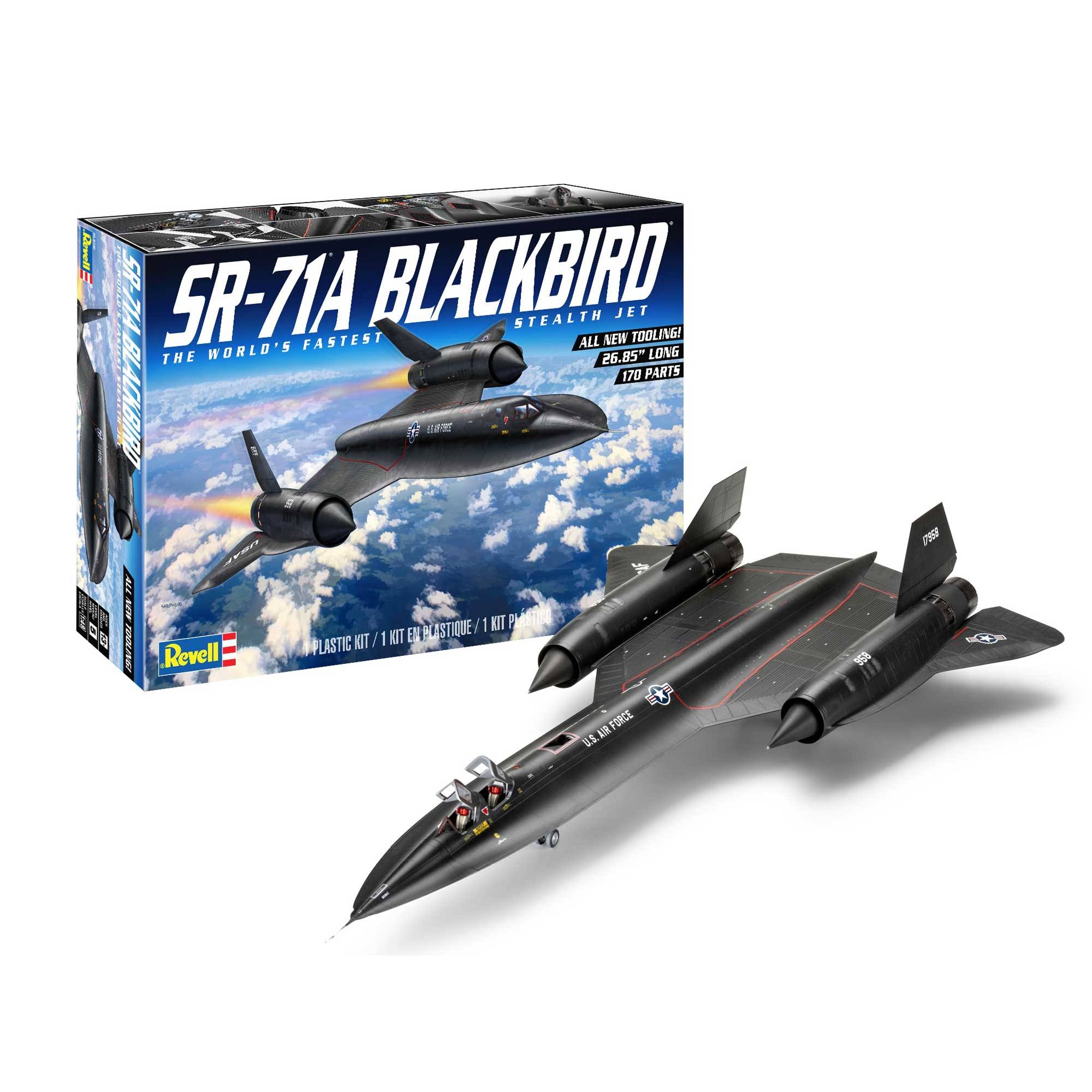 Revell SR-71A Blackbird 5720 1/48 Plastic Model Kit