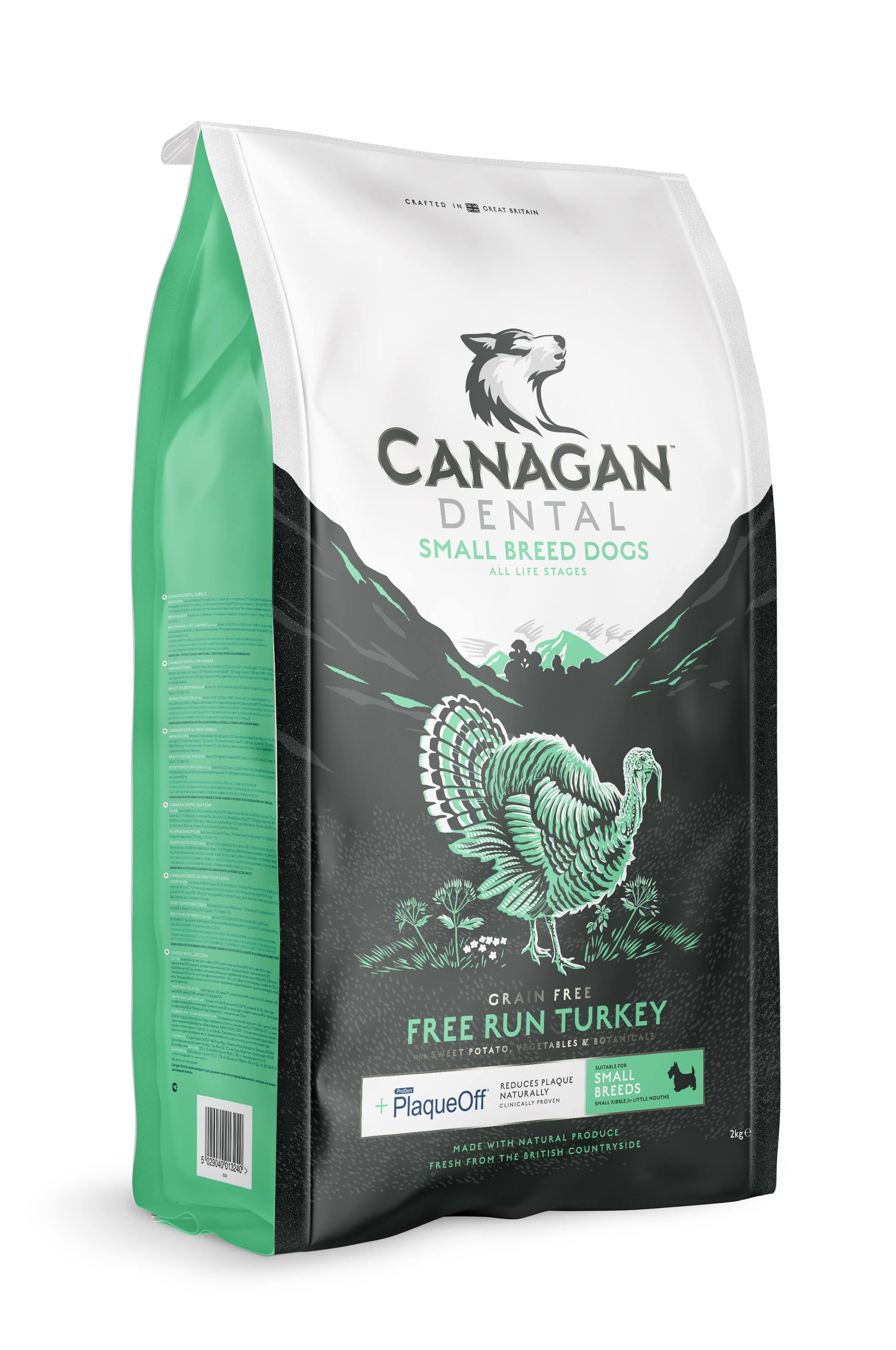 Canagan Dog - Small Breed Dental Free Run Turkey 6kg