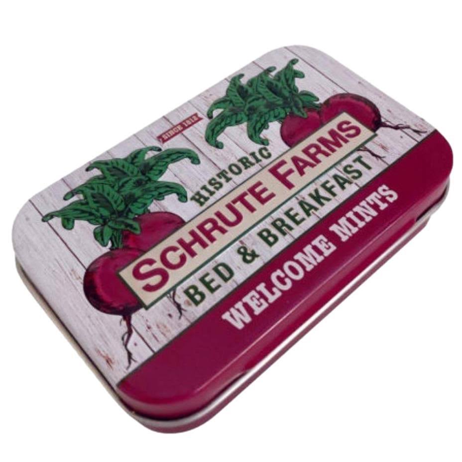 The Office Schrute Farms Welcome Mints in Collectible Tin!