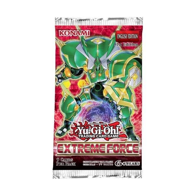 Yu-Gi-Oh!: Extreme Force First Edition Booster Pack - 2 Cards