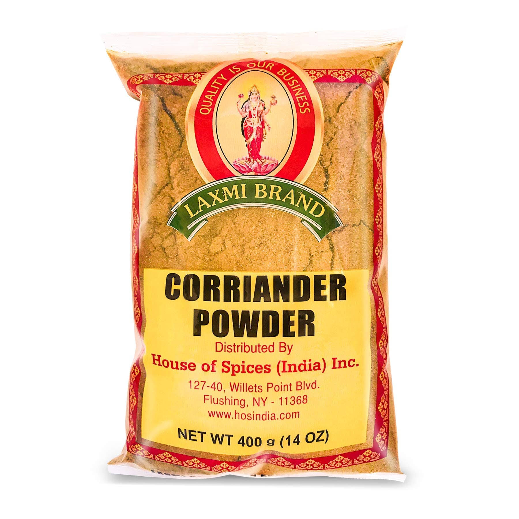 Laxmi All-Natural Ground Coriander Powder - 14oz