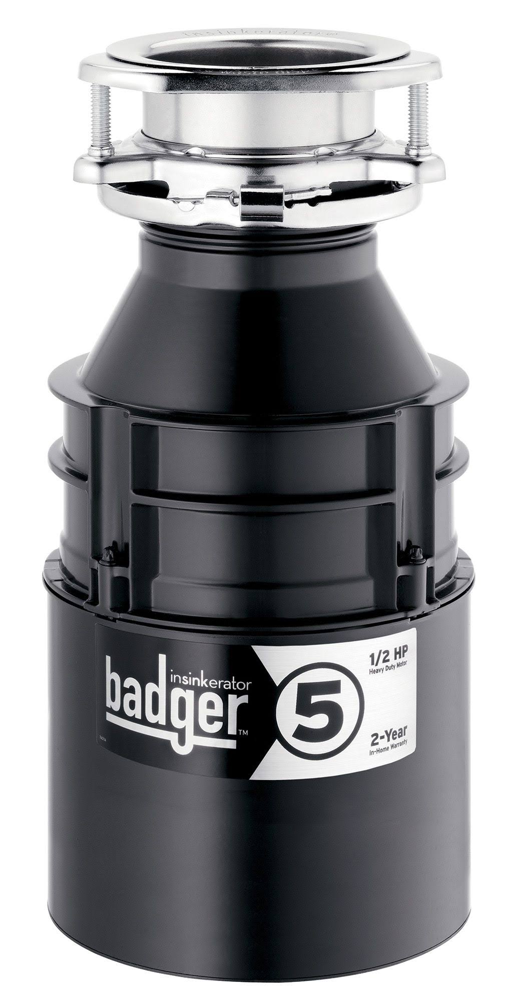 InSinkErator Badger 5 1/2 HP Continuous Feed Garbage Disposal