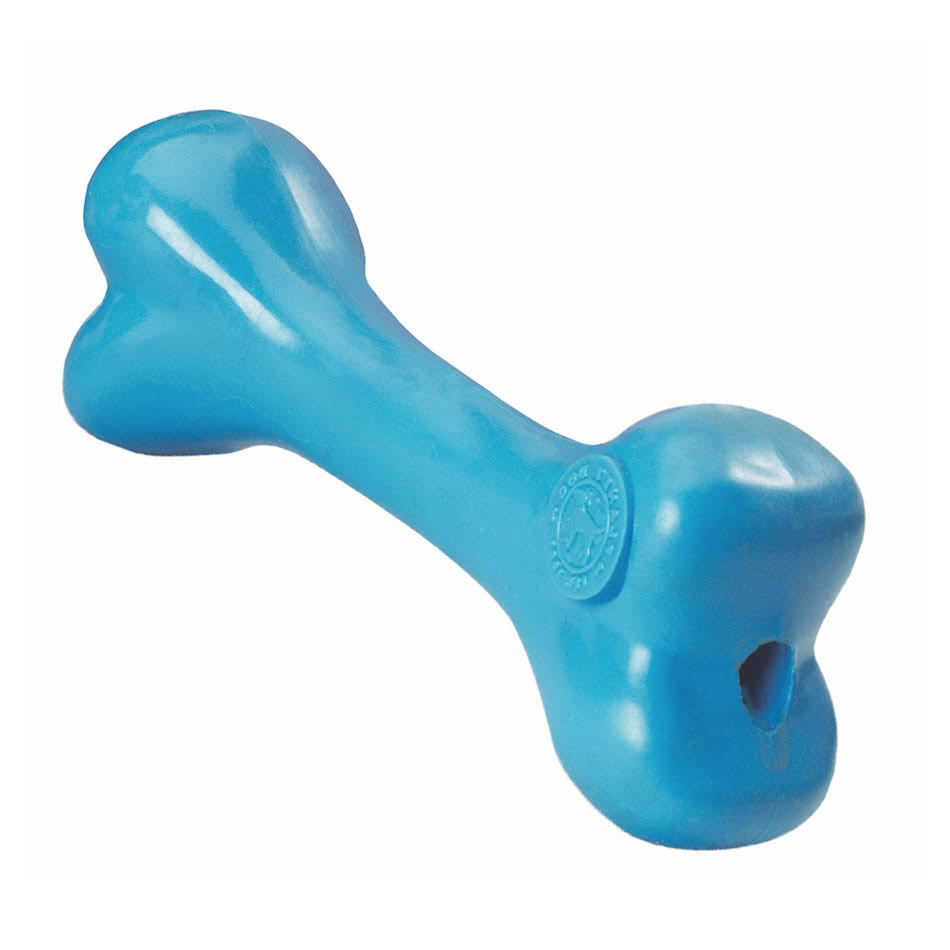 Planet Dog Orbee-Tuff Orbee Bone - Medium, Blue
