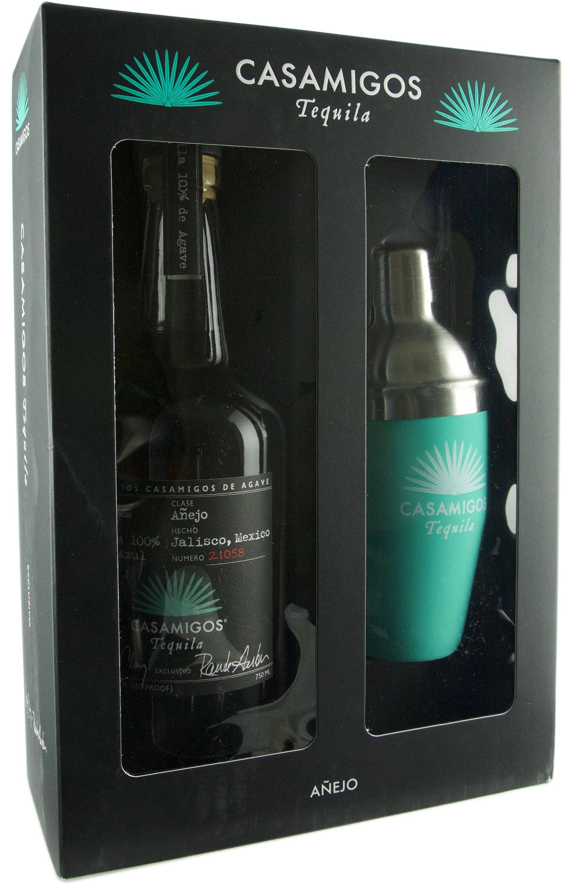 Casamigos Anejo Tequila with Coasters Gift - 750 ml