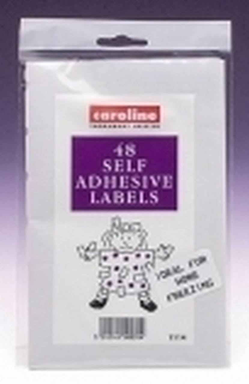 Caroline Self Adhesive Labels - 2.5cm, 48 Pack
