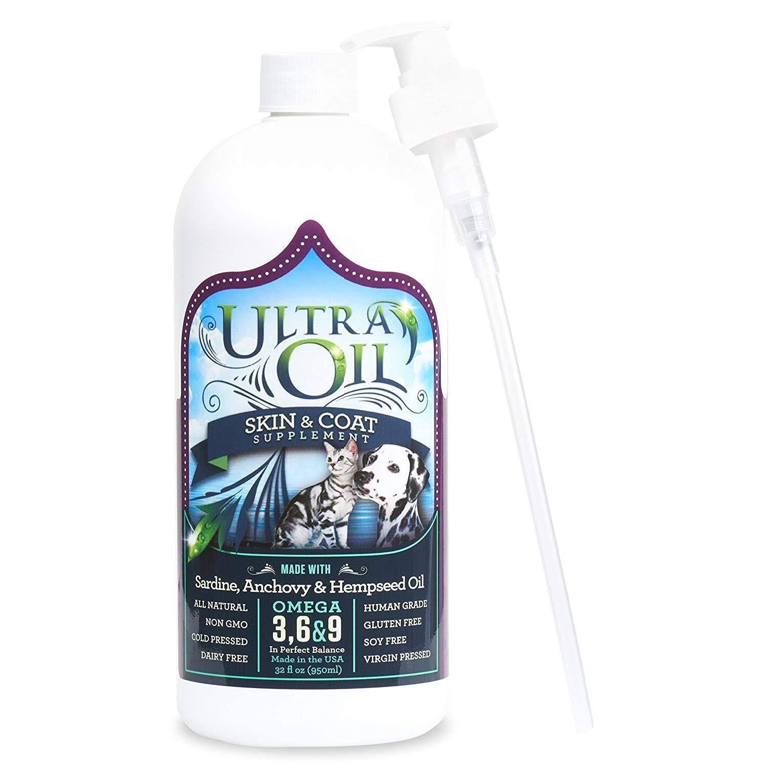 Ultra Oil Skin & Coat Supplement - Hempseed Oil