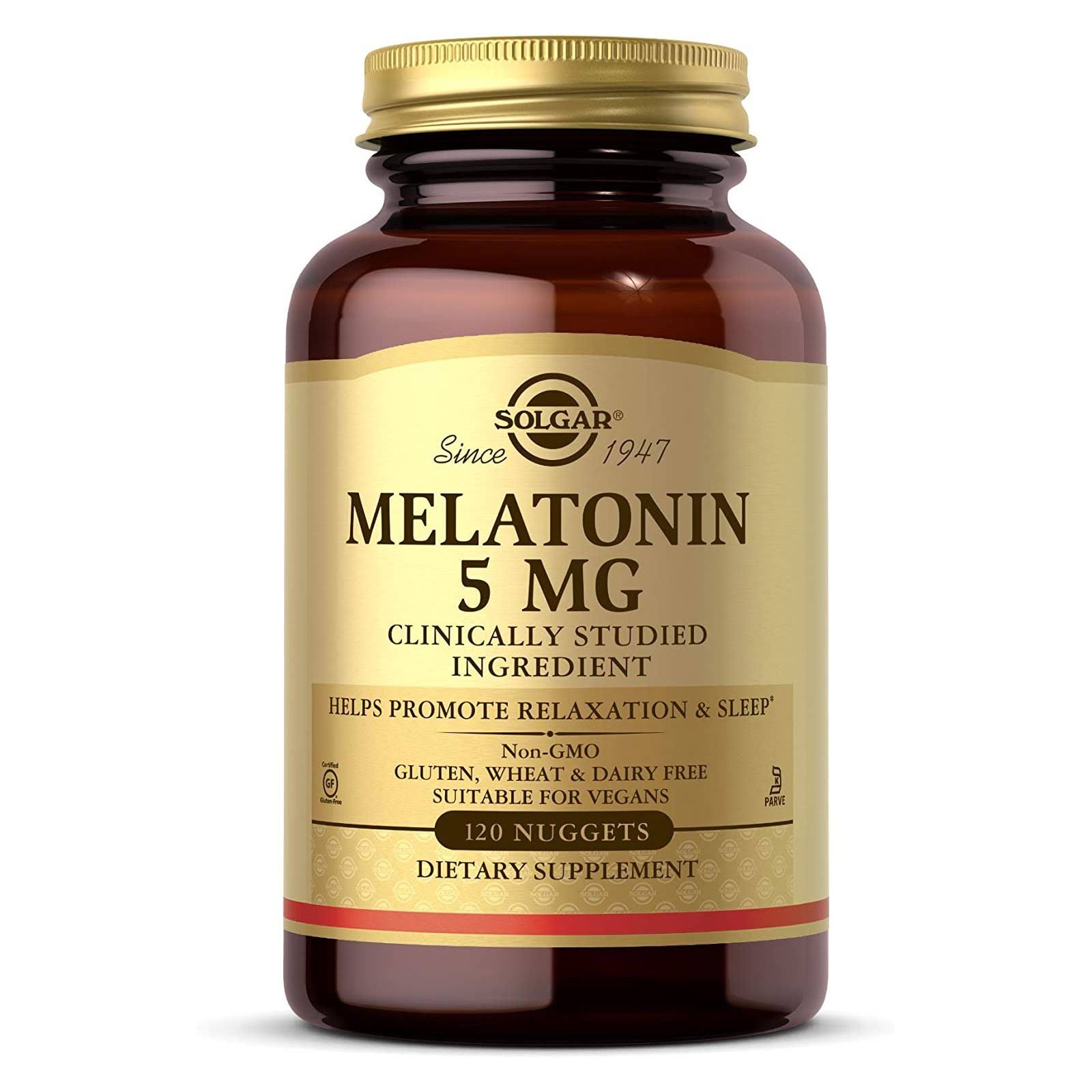 Solgar Melatonin Dietary Supplement - 5mg