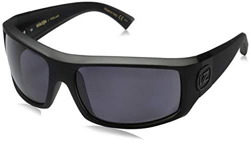 Vonzipper Clutch Sunglasses - Satin Black Smoke, with Vintage Grey Lenses
