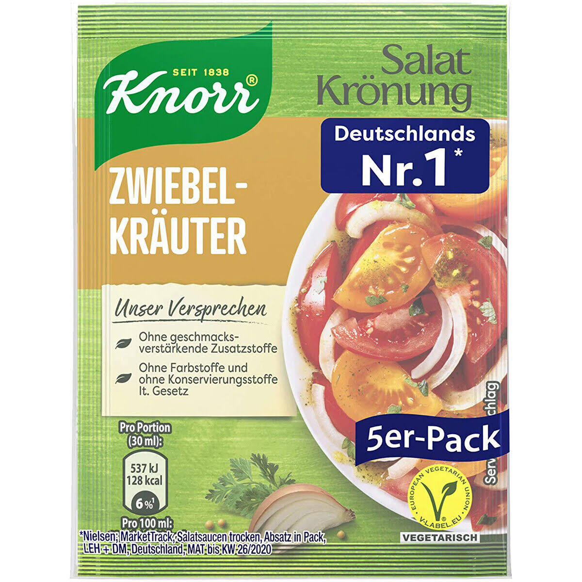 Knorr Onion Herb Mix Salad Dressing - 10g, 5pk