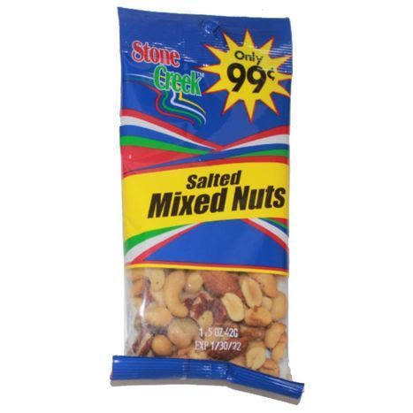 Stone Creek Deluxe Mixed Nuts - 1.5 Ounces - Jonna's Market - Delivered by Mercato