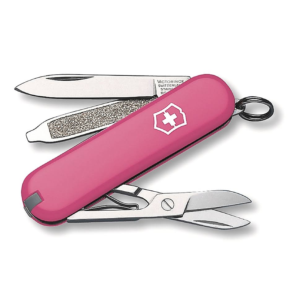 Victorinox Swiss Army Classic SD 7-Function Knife in Pink