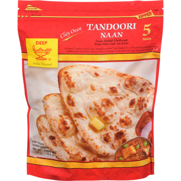 Deep Tandoori Naan - Each