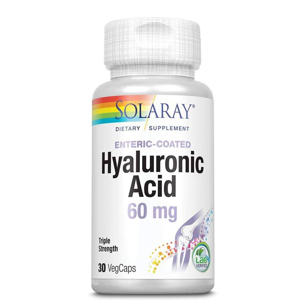 Solaray Triple Strength Hyaluronic Acid - 30 Capsules