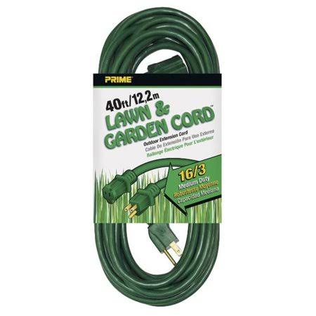 Prime Wire Green Lawn & Garden Extension Cord - Green, 40'