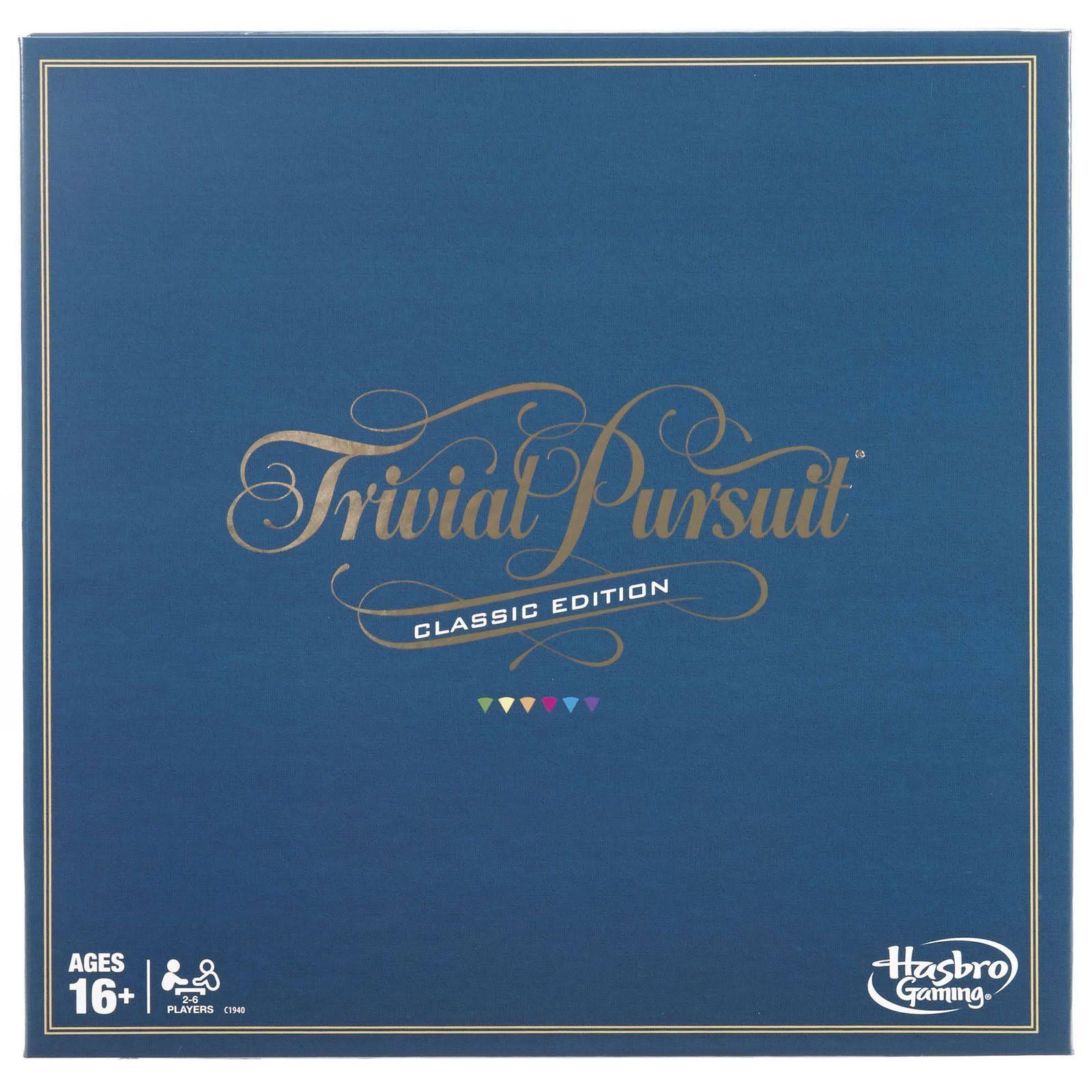 Hasbro Trivial Pursuit Classic Edition Board Game