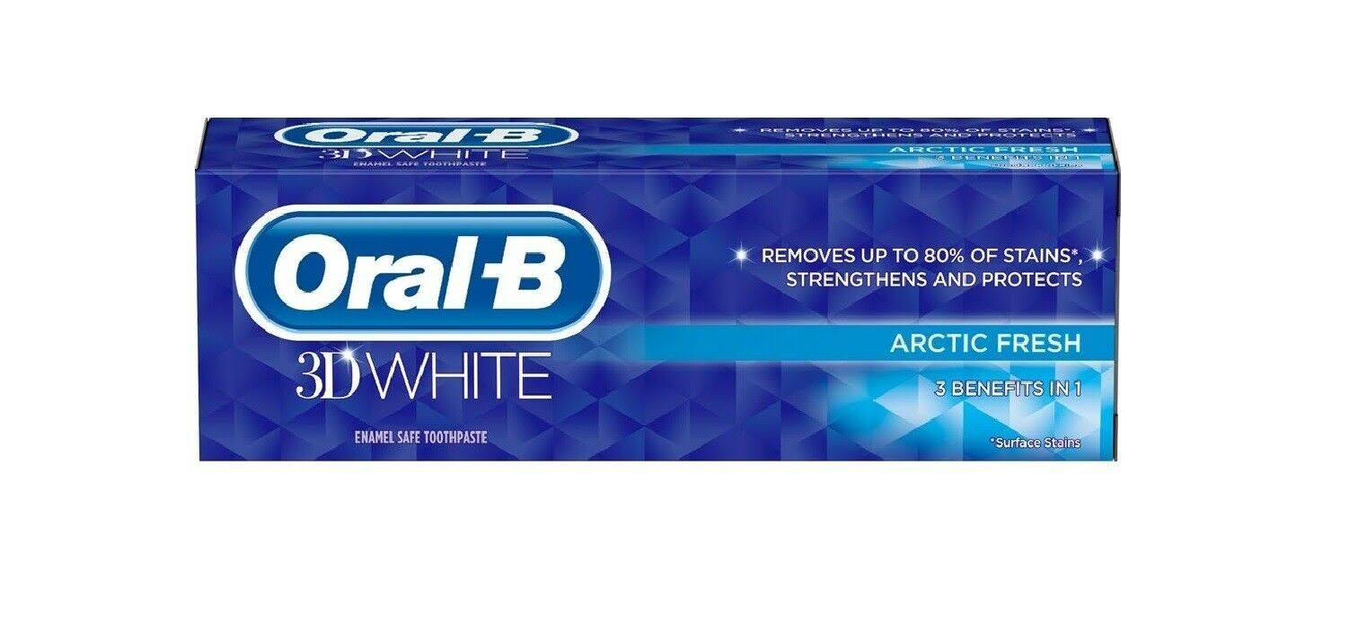 Oral B 3D White Arctic Fresh Toothpaste 75 ml