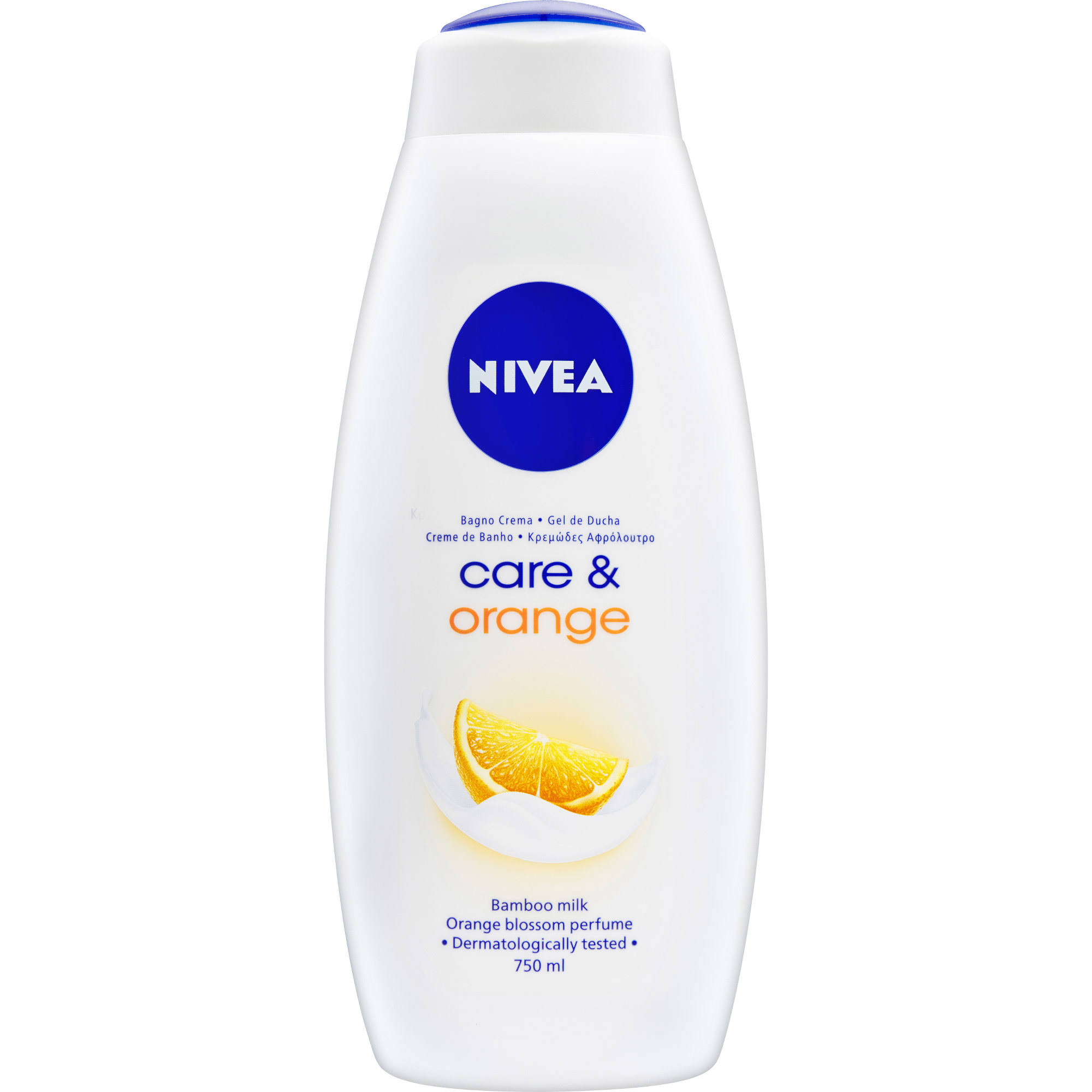 Nivea - Care & Orange Shower Gel 750 ml