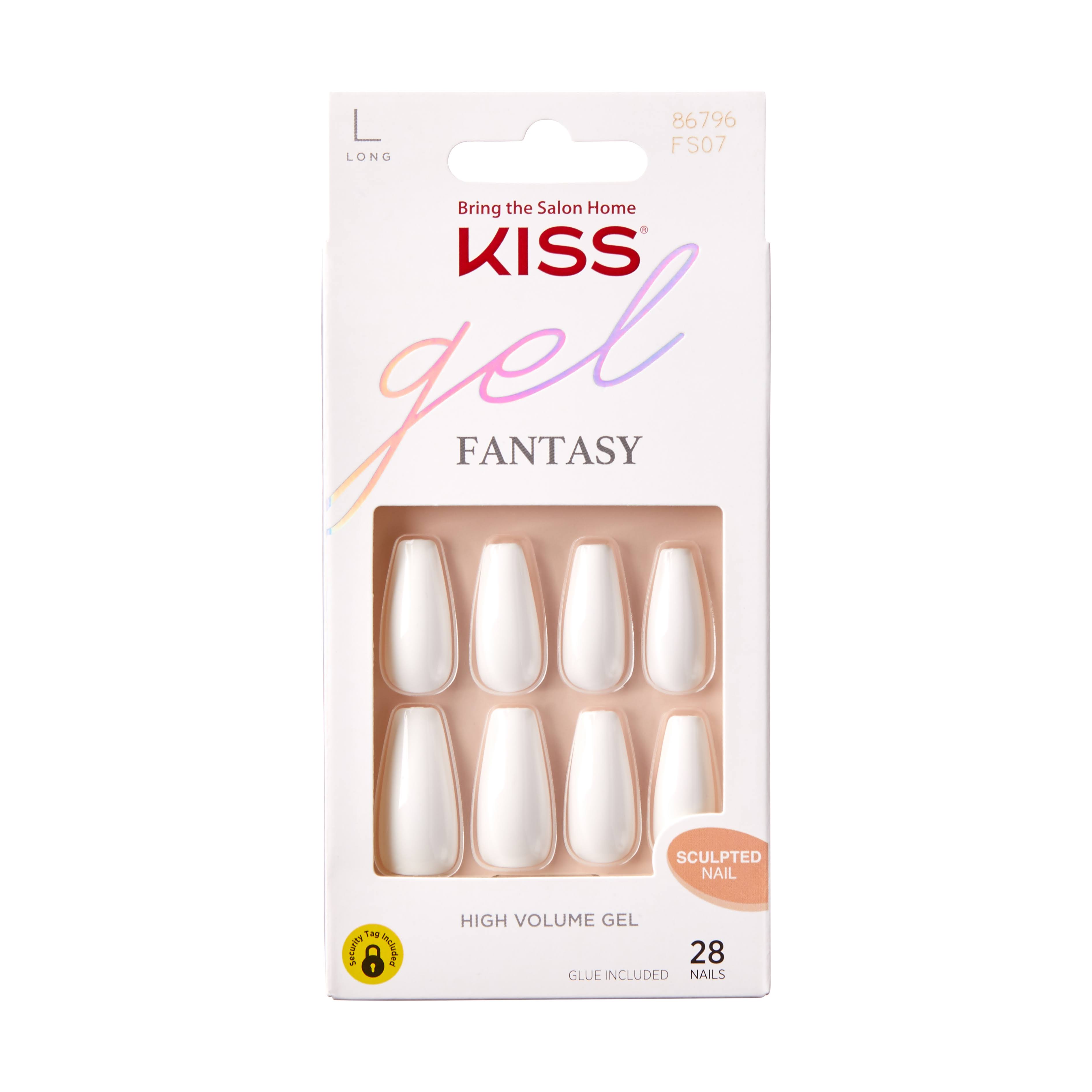 Kiss Gel Fantasy Nails - True Colour