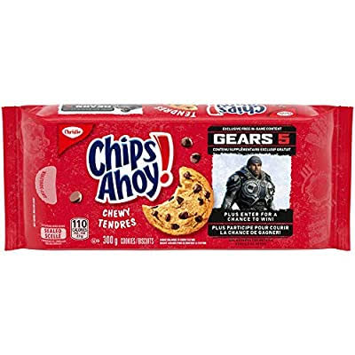 Chips Ahoy! Chewy Chocolate-chip Cookies, 300g10.6oz, Imported From Canada