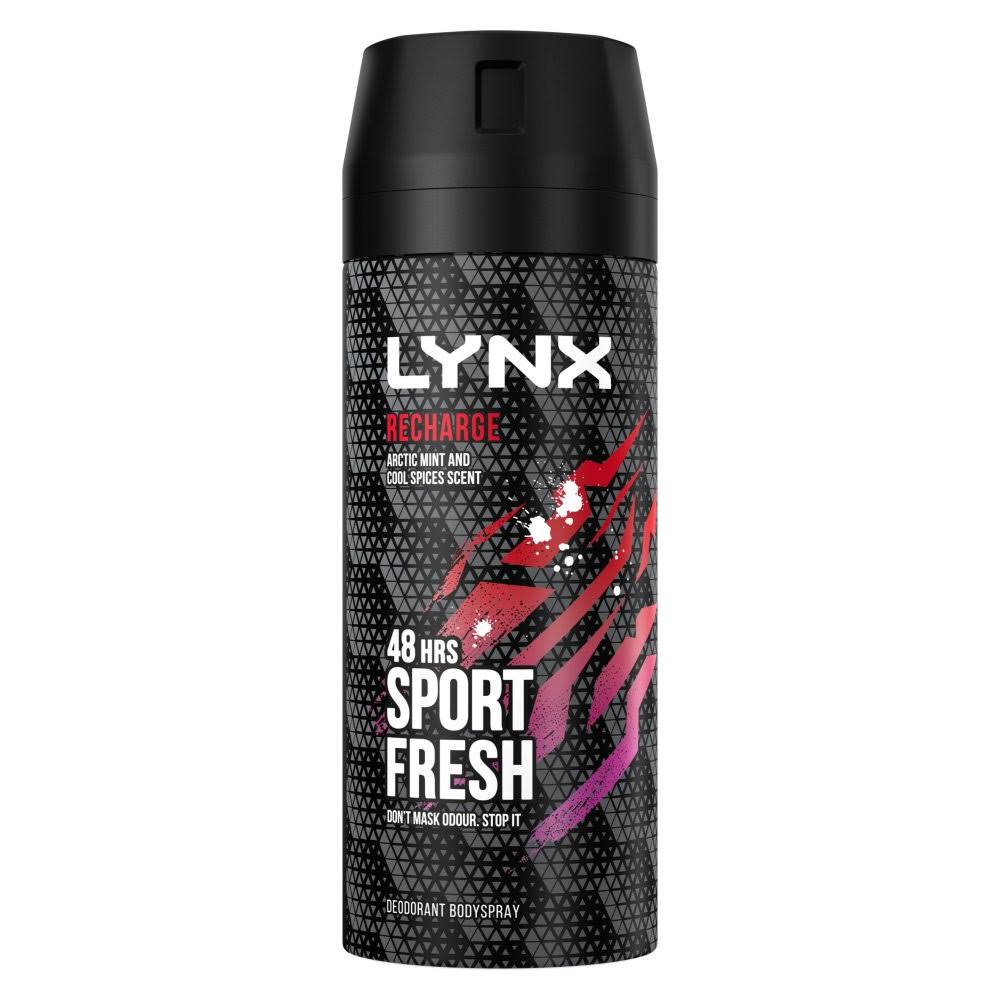 Lynx Arctic Mint & Cooling Spices Recharge Body Spray 150 ml