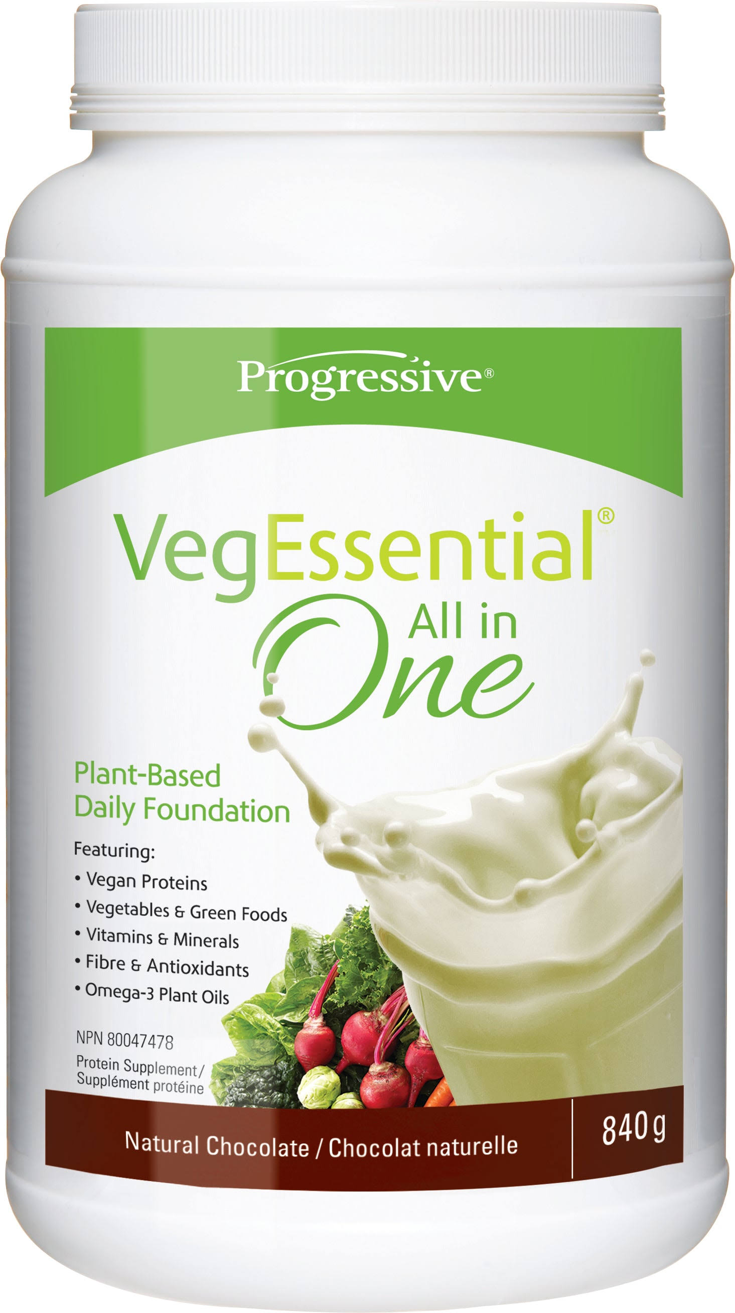 Progressive Veg Essential Supplement - Chocolate, 840g