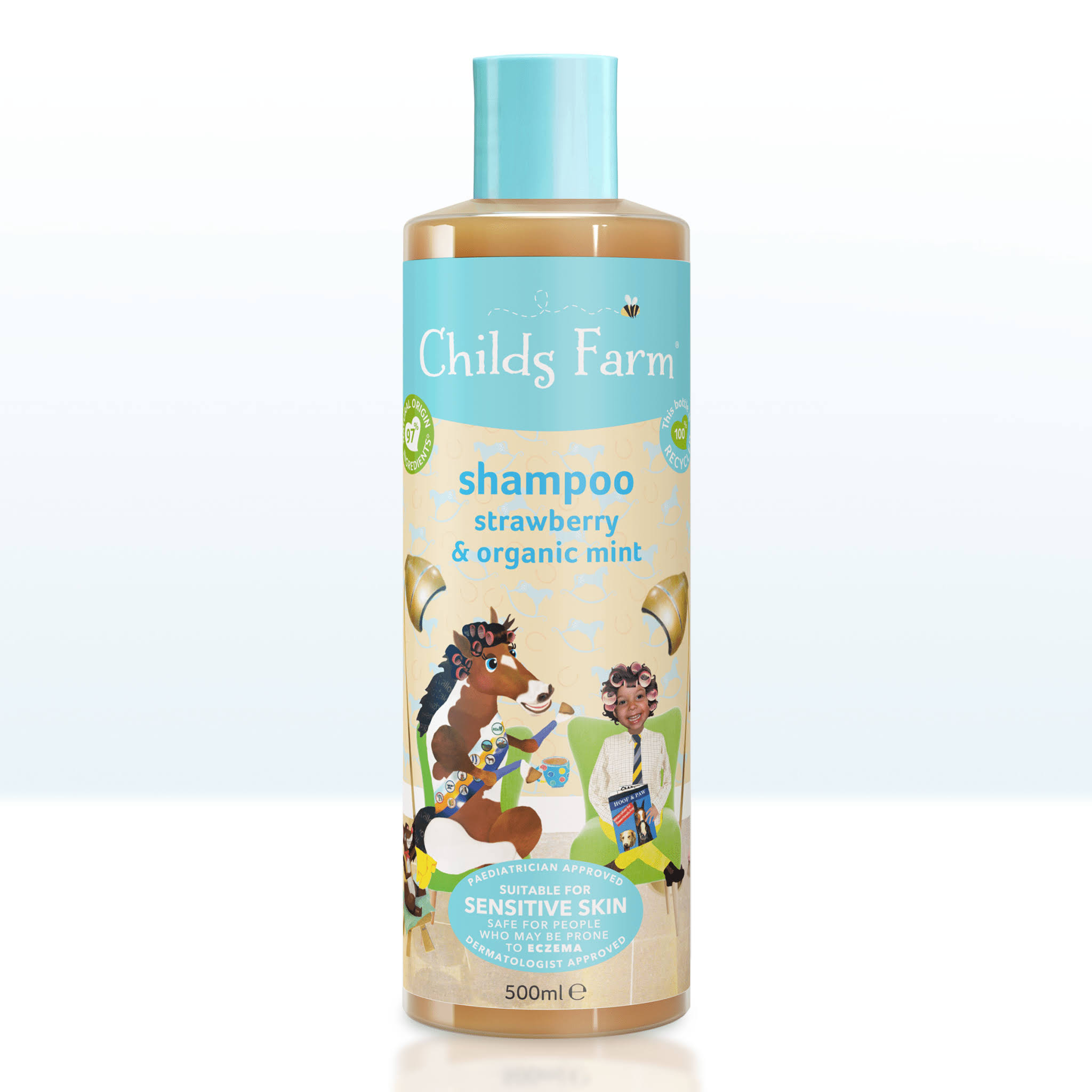 Childs Farm Shampoo - Strawberry and Organic Mint, 500ml