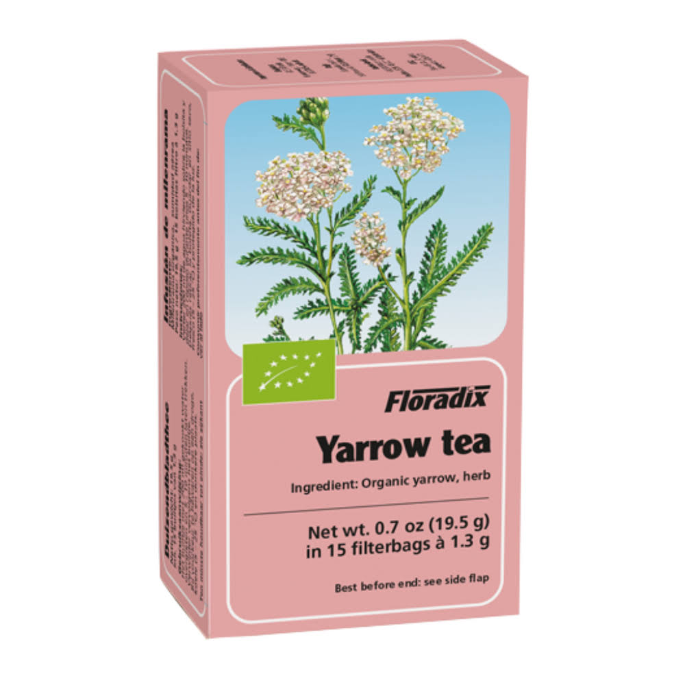 Floradix Yarrow Herb Tea - 15 Bags
