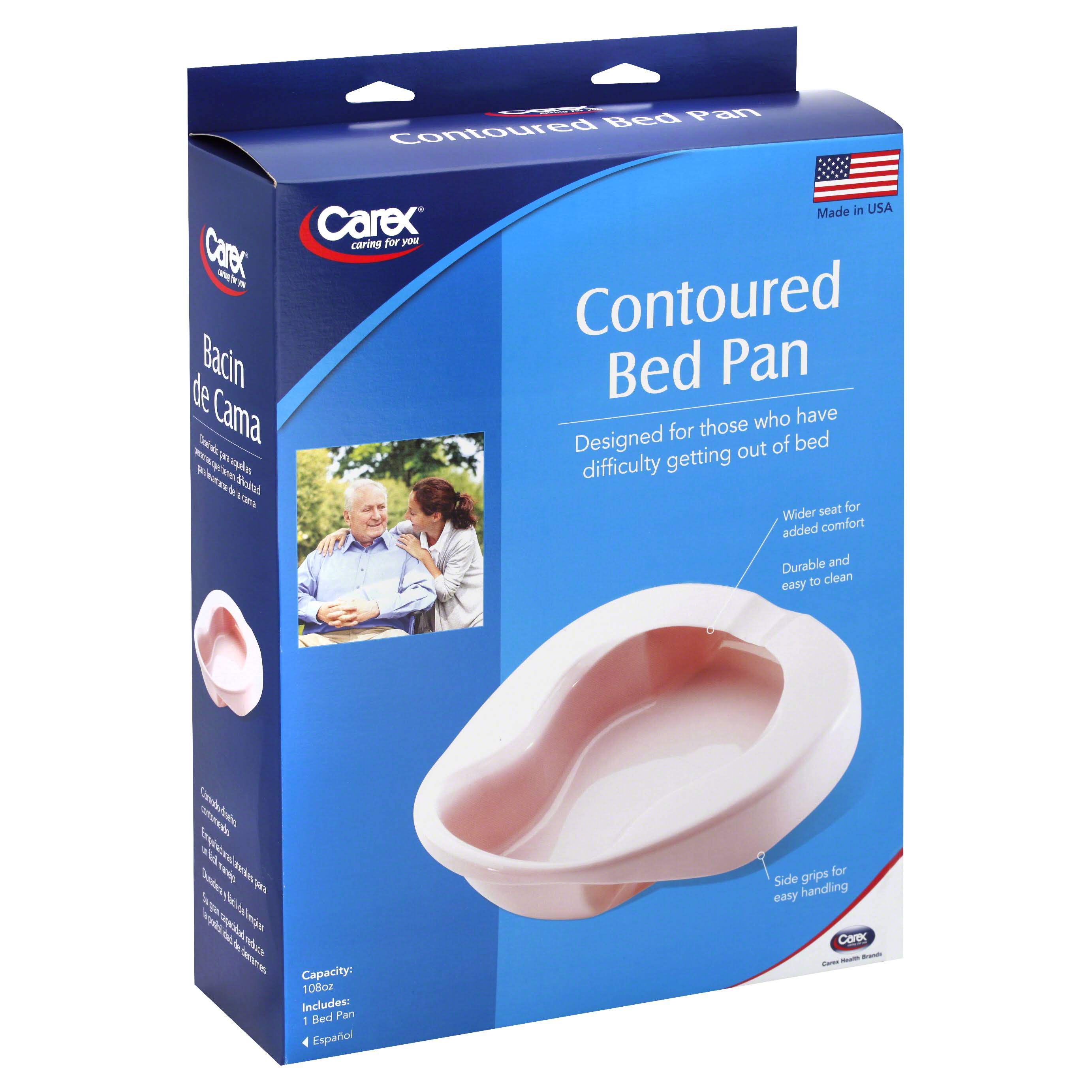 Carex Contoured Bed Pan